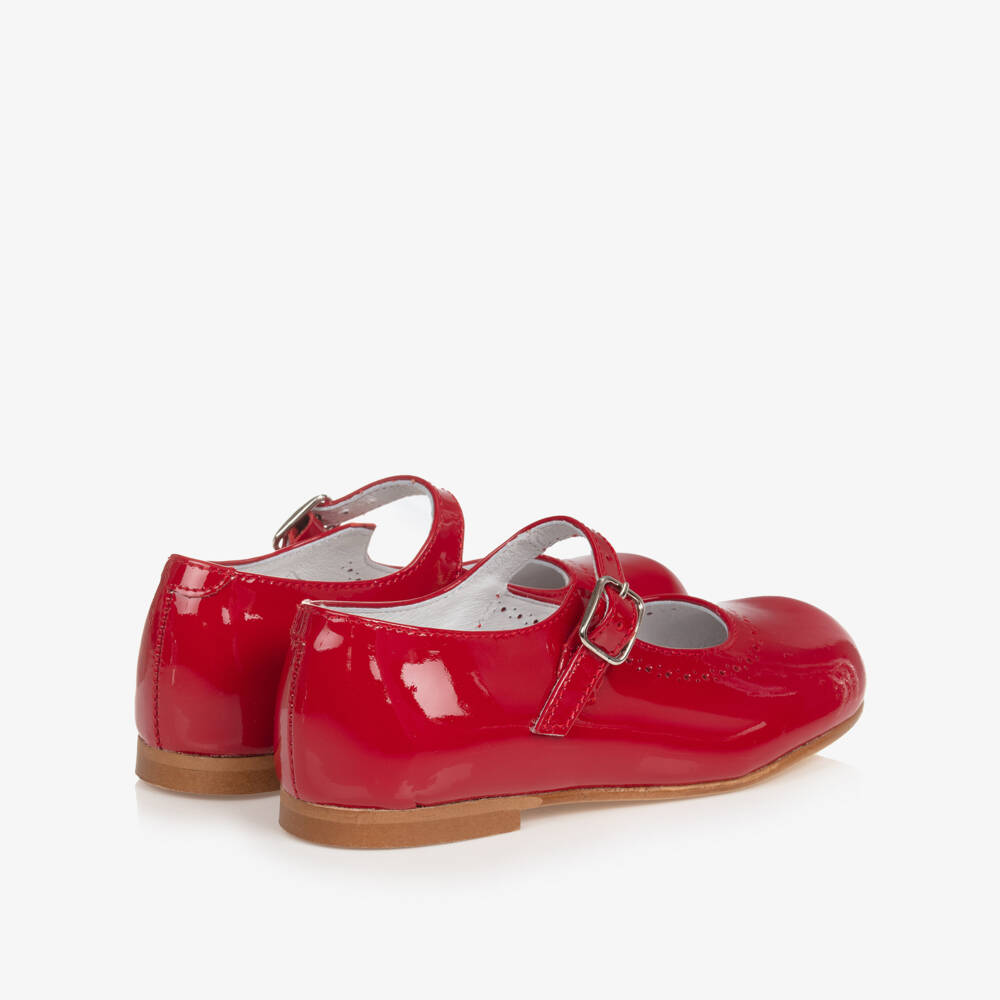 Children's Classics-Red Patent Leather Mary Jane Shoes | Childrensalon