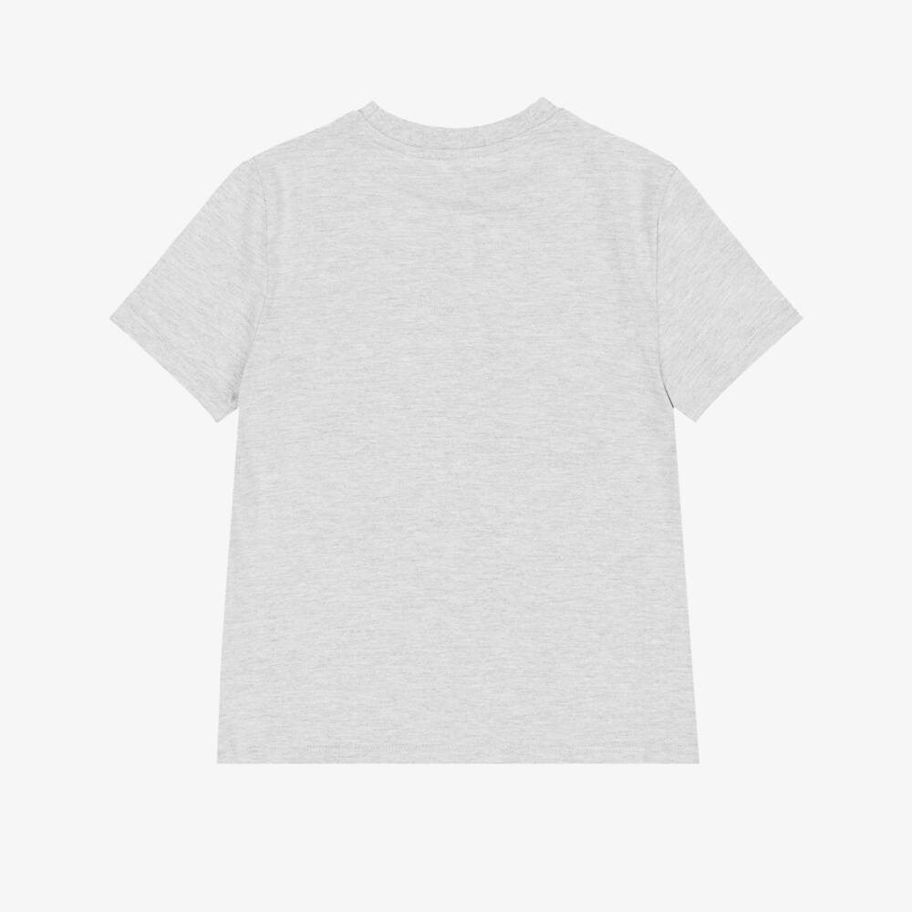Childrensalon Essentials-Boys White, Grey & Black Organic Cotton T-Shirts (3 Pack) | Childrensalon