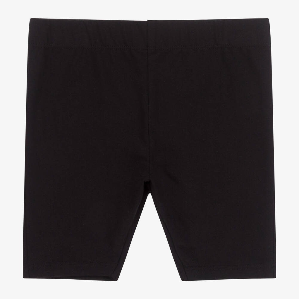 Childrensalon Essentials-Girls Black Organic Cycling Shorts (3 Pack) | Childrensalon