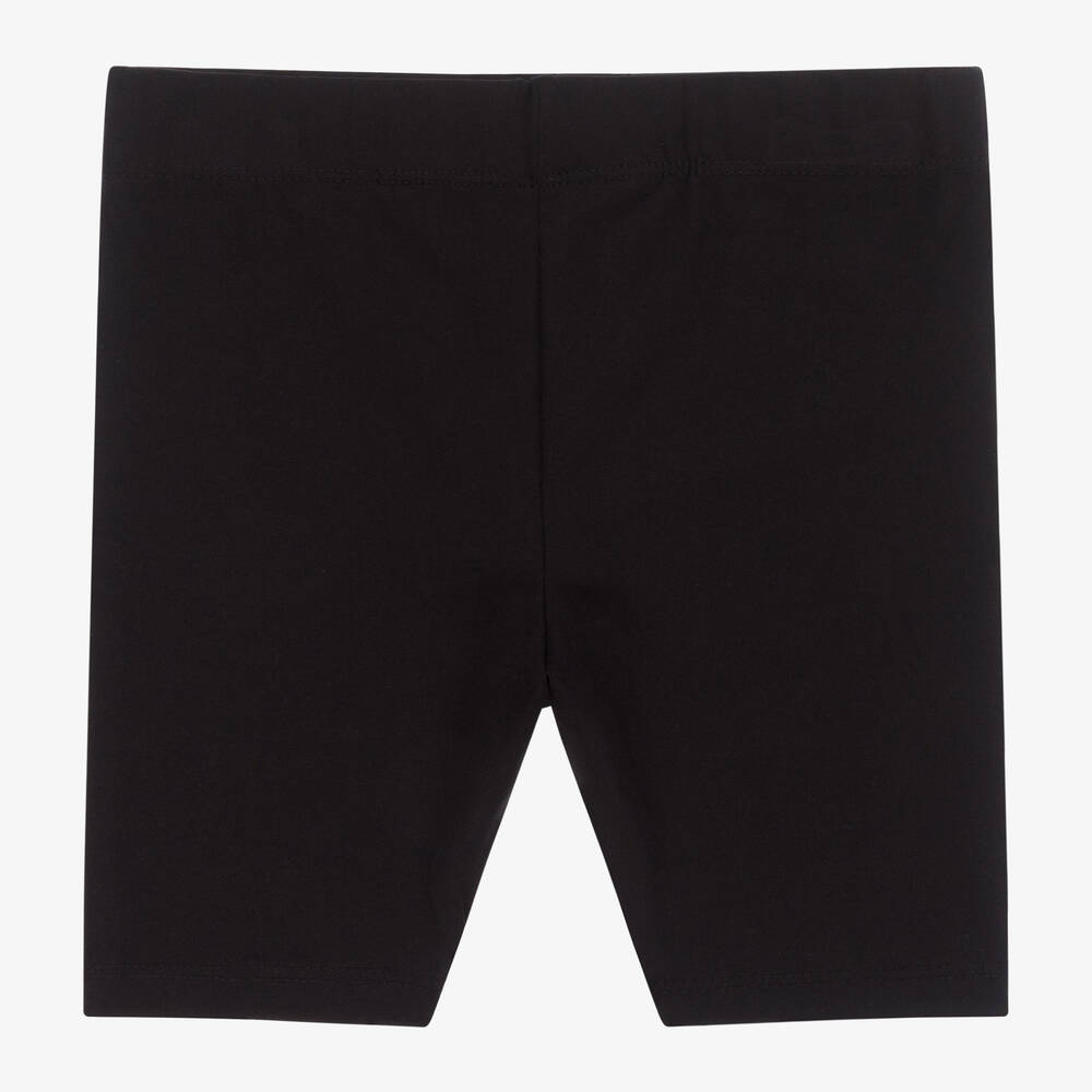 Childrensalon Essentials-Girls Black Organic Cycling Shorts (3 Pack) | Childrensalon