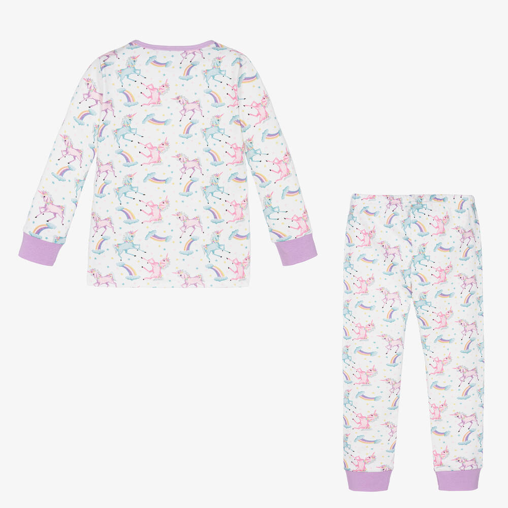 Childrensalon Hampers-Girls Unicorn Pyjamas & Teddy Bear Gift Hamper | Childrensalon