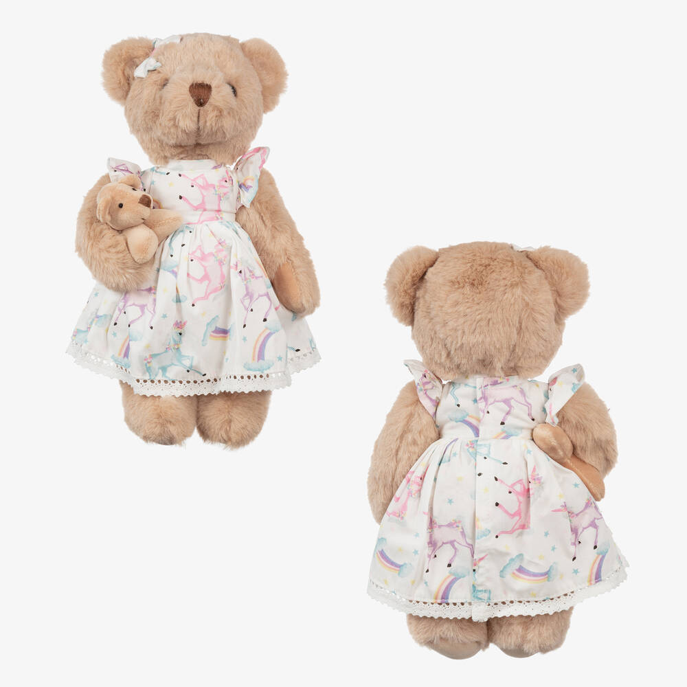 Childrensalon Hampers-Girls Unicorn Pyjamas & Teddy Bear Gift Hamper | Childrensalon