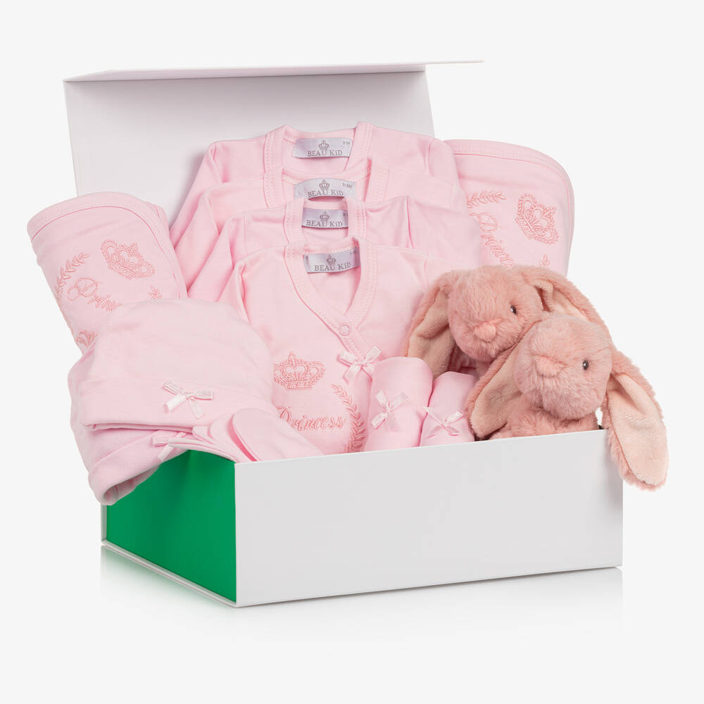 Childrensalon Hampers-Twin Girls Welcome To The World Hamper | Childrensalon