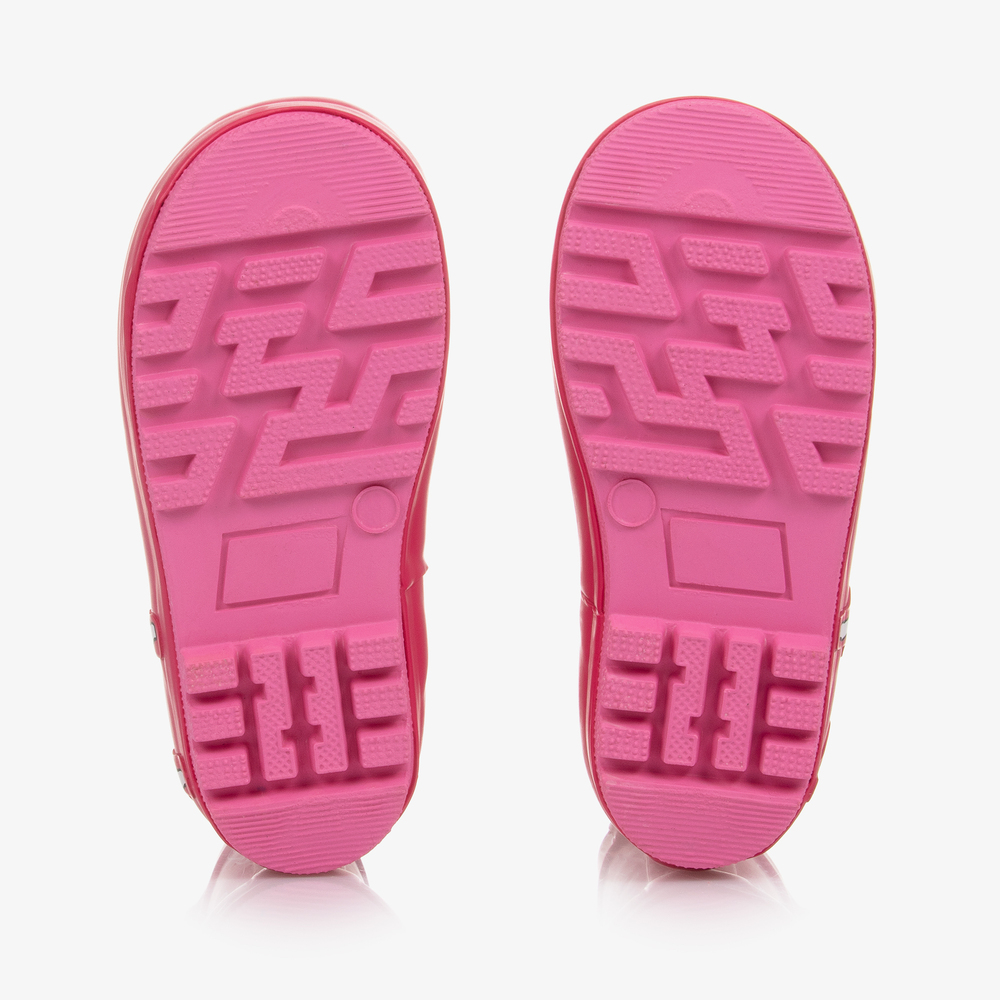 Chipmunks-Girls Pink Alpaca Rain Boots | Childrensalon