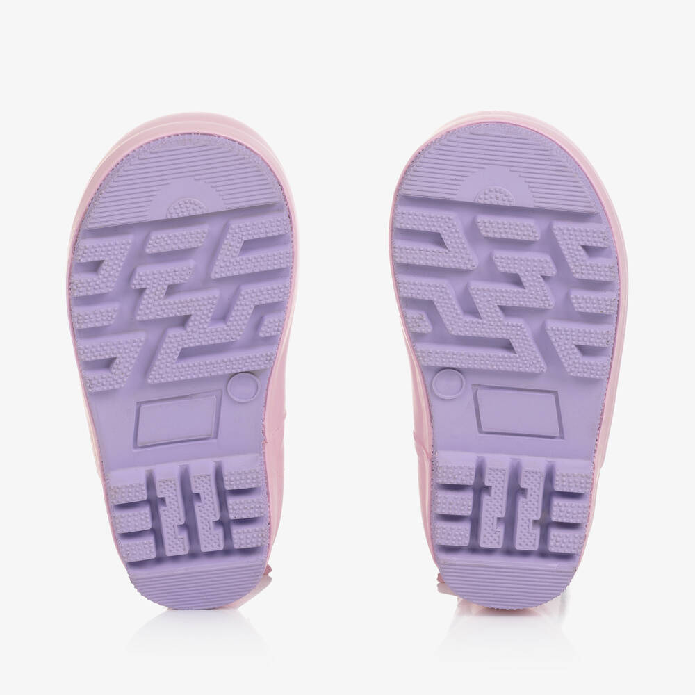 Chipmunks-Фиолетово-розовые резиновые сапоги Единорог | Childrensalon