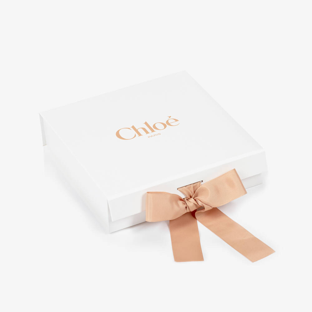 Chloé-بطانية محبوكة لون بيج للبنات (75 سم) | Childrensalon
