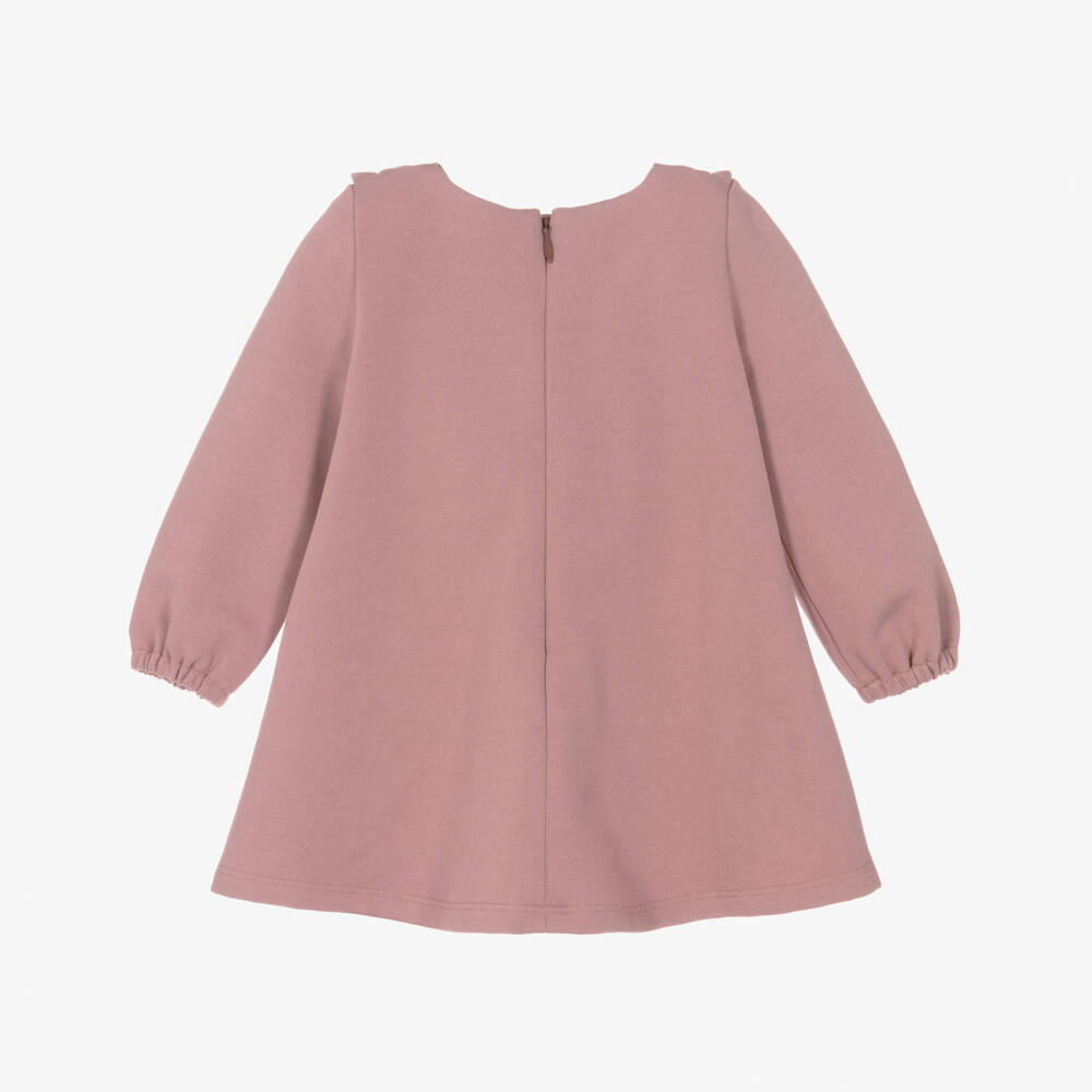 Chloé-Girls Pink Milano Jersey Dress | Childrensalon
