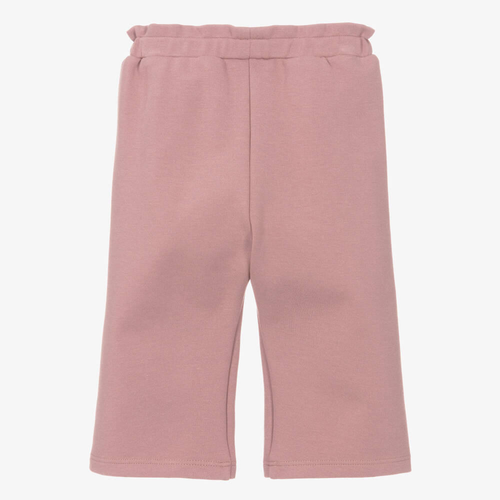 Chloé-Girls Pink Milano Jersey Trousers | Childrensalon