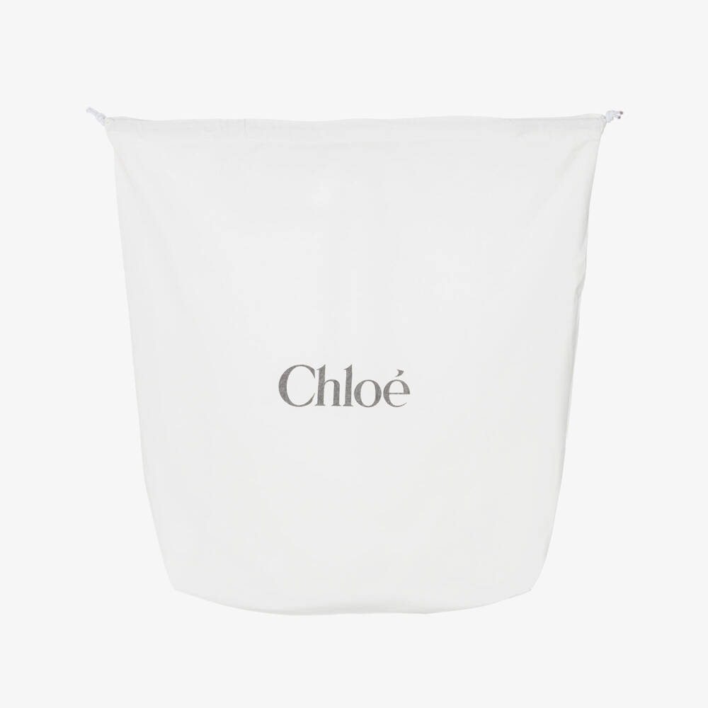 Chloé-Navy Blue Horse Medal Changing Bag with Pouch & Mat (41cm) | Childrensalon