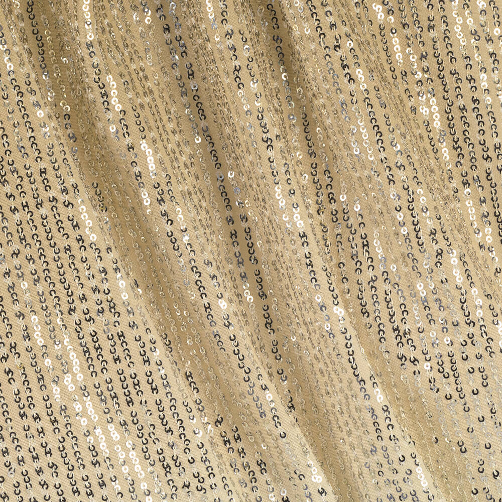 Coeur by Childrensalon-Girls Gold Ombré Sequinned Dress | Childrensalon