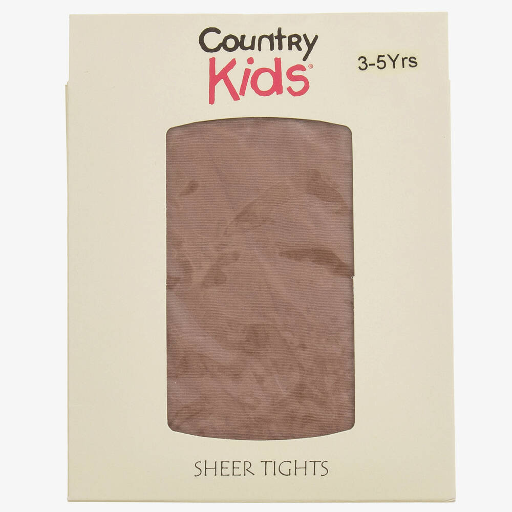 Country Kids-كولون طويل وشفاف لون بني فاتح للبنات | Childrensalon