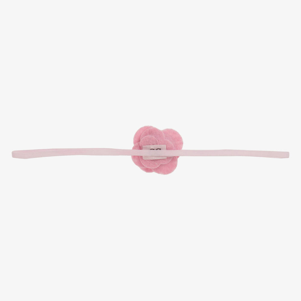Cute Cute-Baby Girls Pink Felt Flower Headband | Childrensalon