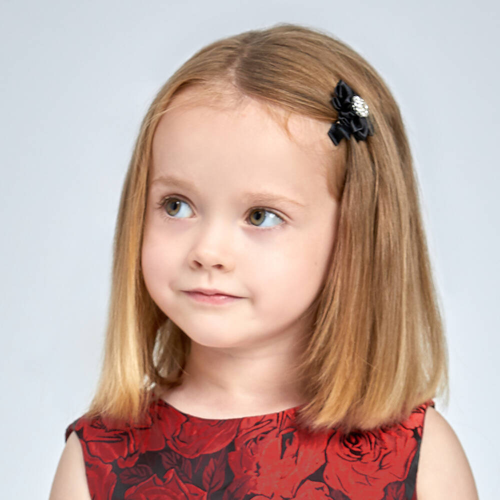 Cute Cute-Girls Black Hair Clips (2 Pack) | Childrensalon