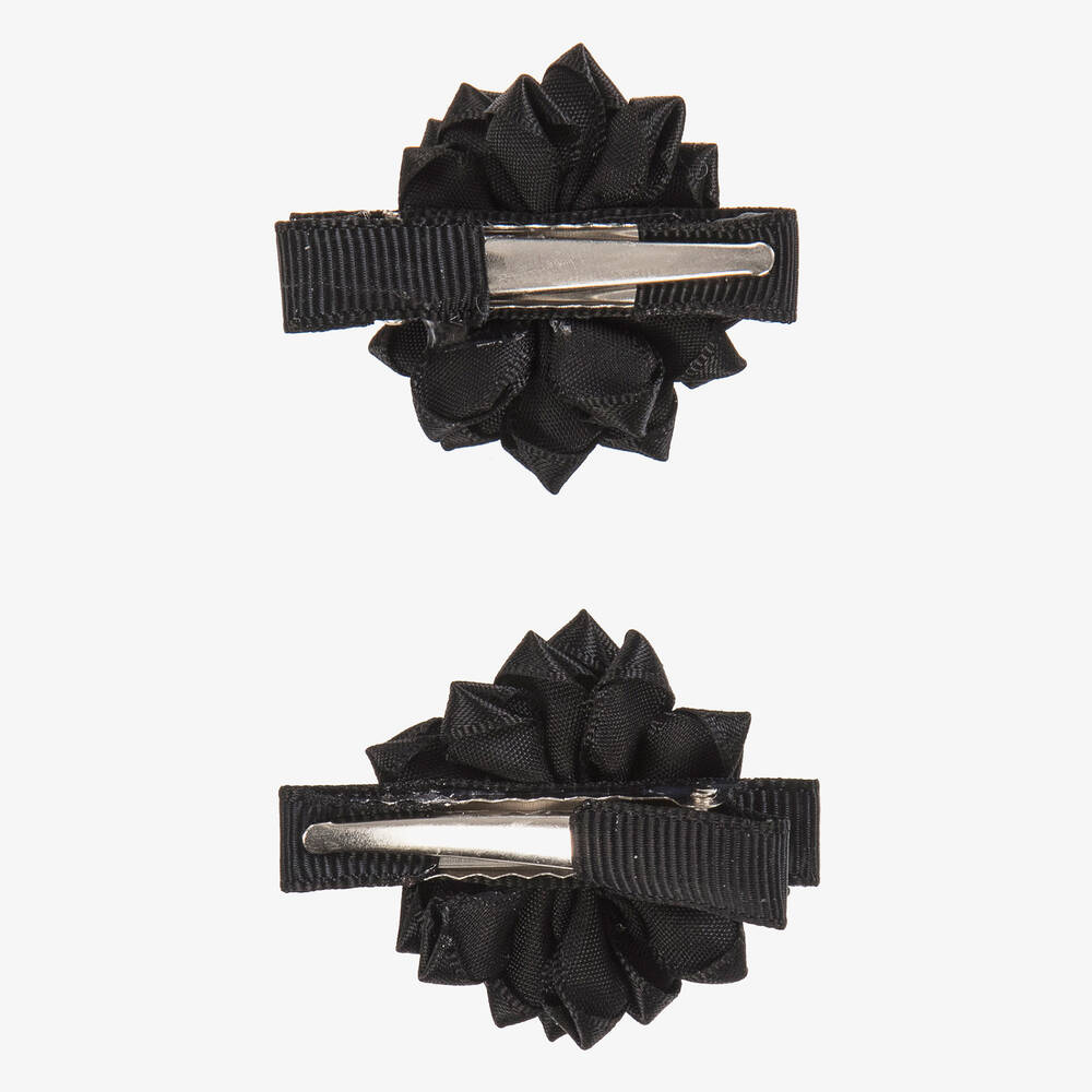 Cute Cute-Girls Black Hair Clips (2 Pack) | Childrensalon