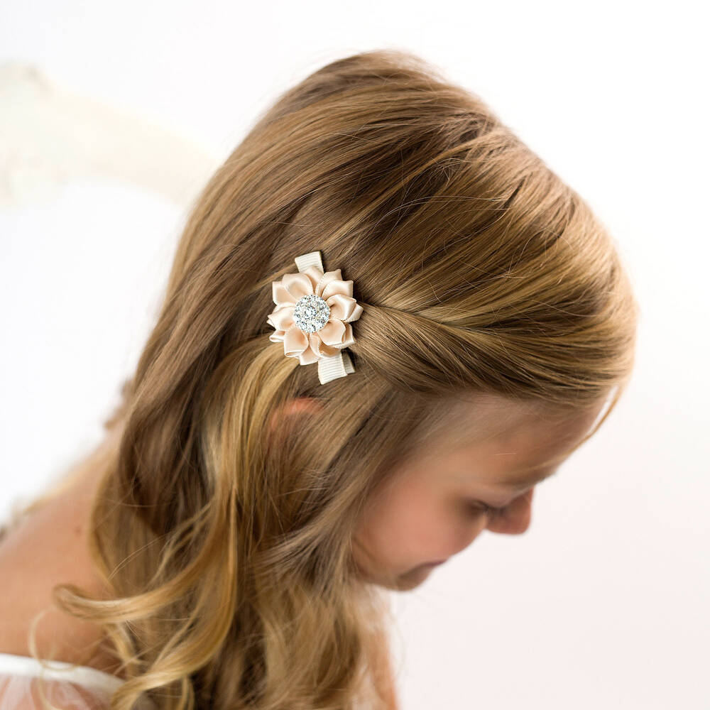 Cute Cute-Girls Gold Hair Clips (2 Pack) | Childrensalon