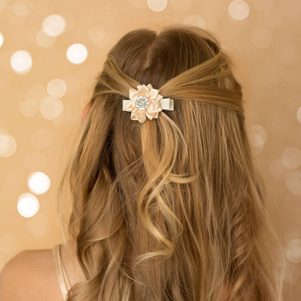 Cute Cute-Girls Gold Hair Clips (2 Pack) | Childrensalon