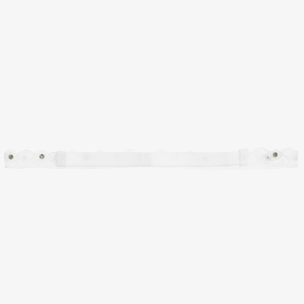 Cute Cute-Girls Ivory Lace Headband | Childrensalon