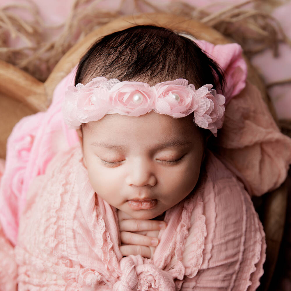 Cute Cute-Girls Pink Floral Headband | Childrensalon