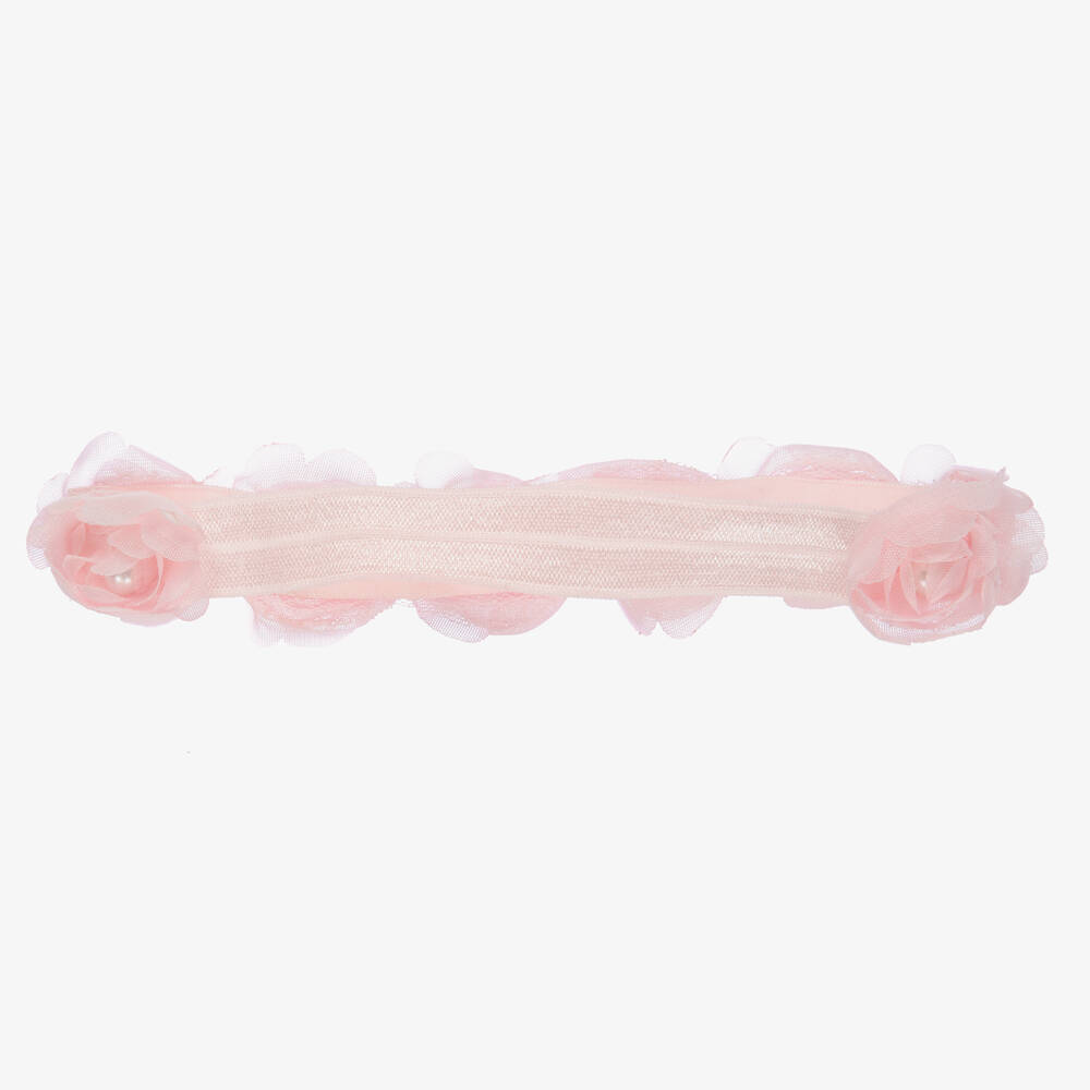 Cute Cute-Girls Pink Floral Headband | Childrensalon