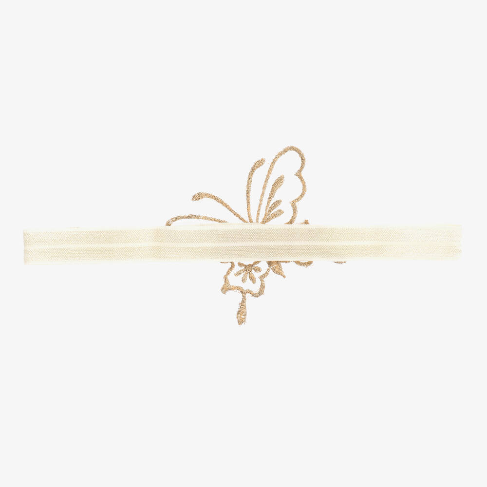 Cute Cute-Gold Butterfly Headband | Childrensalon