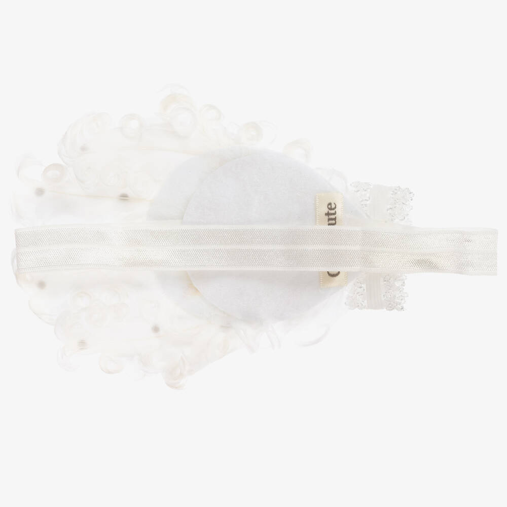 Cute Cute-Ivory Feather Headband | Childrensalon
