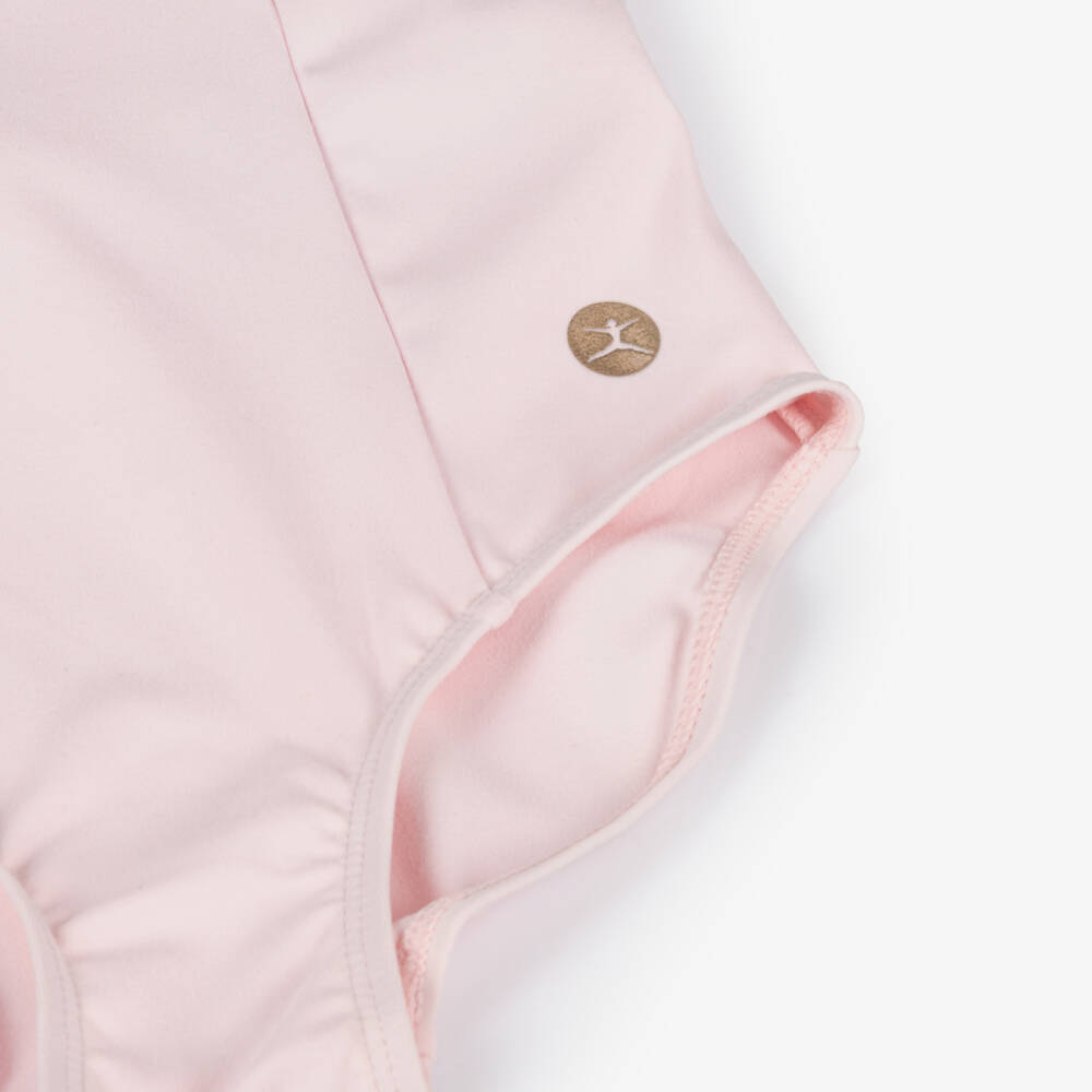 Danskin-Girls Pink Mesh Leotard | Childrensalon