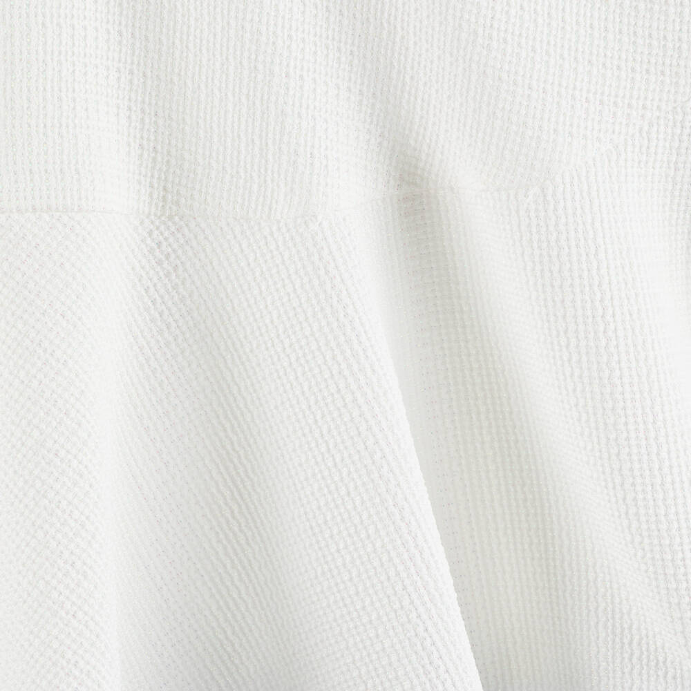 David Charles-Girls Ivory Dress with Black Velvet Bows | Childrensalon