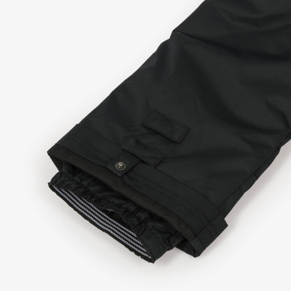 Deux par Deux-Boys Black & Multicolour Smiling Faces Snowsuit | Childrensalon