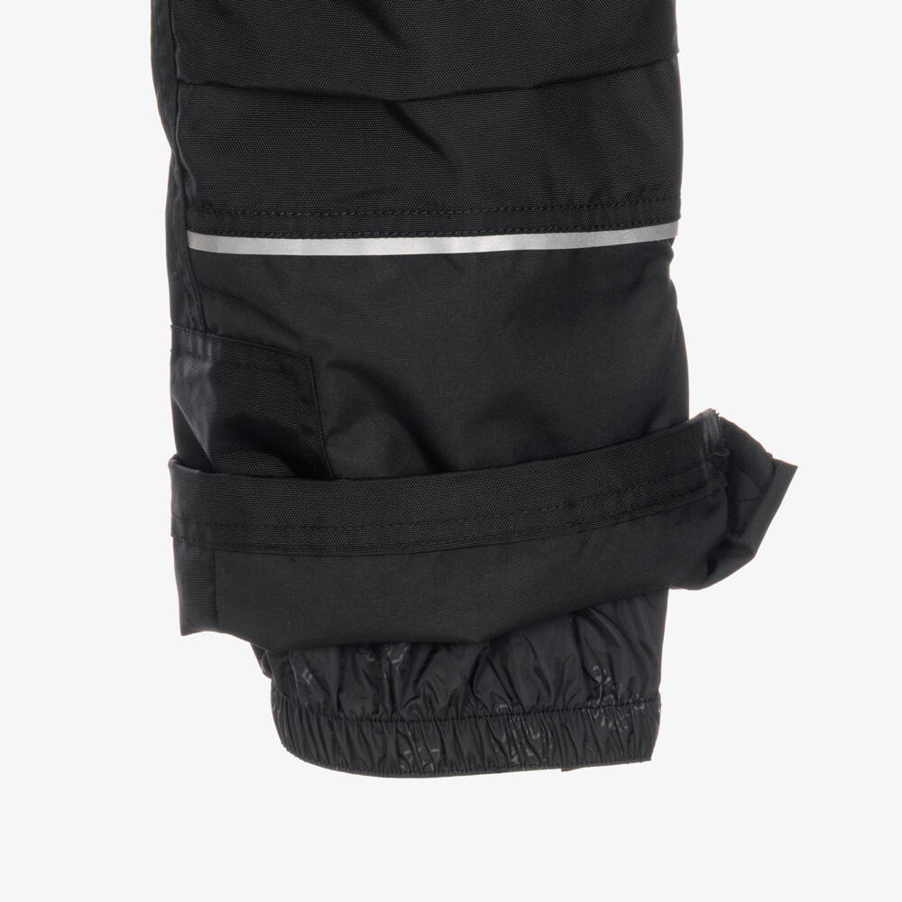 Deux par Deux-Boys Blue & Black Colourblock Teknik Snowsuit | Childrensalon
