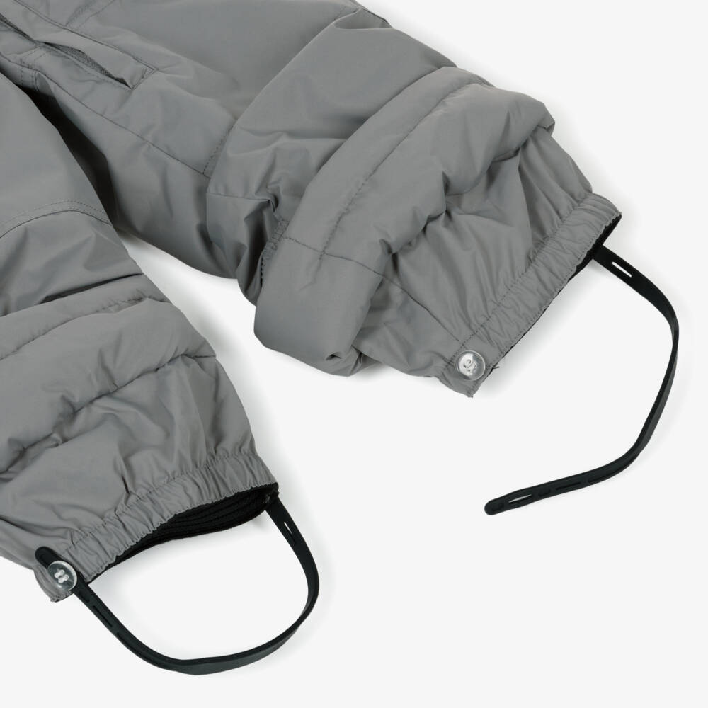 Deux par Deux-Boys Grey Arctic Animal Print Snowsuit | Childrensalon