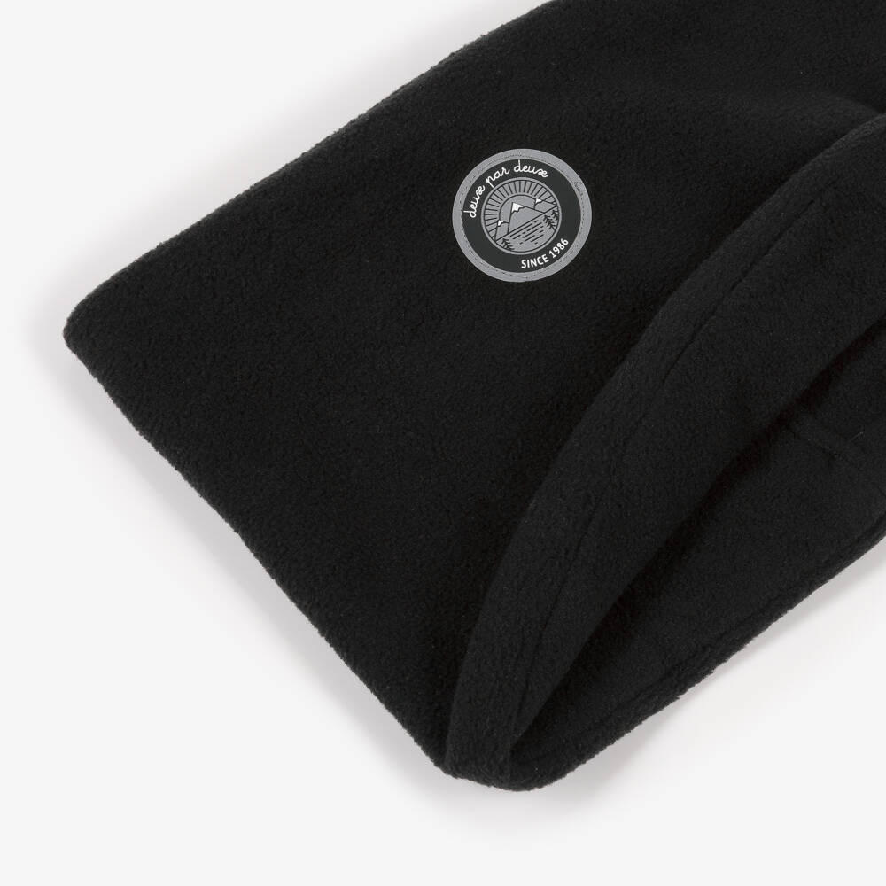 Deux par Deux-Girls Black & Blue Abstract Heart Print Snowsuit | Childrensalon