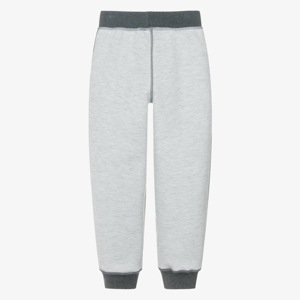 DKNY-Boys Grey Reversible Joggers | Childrensalon