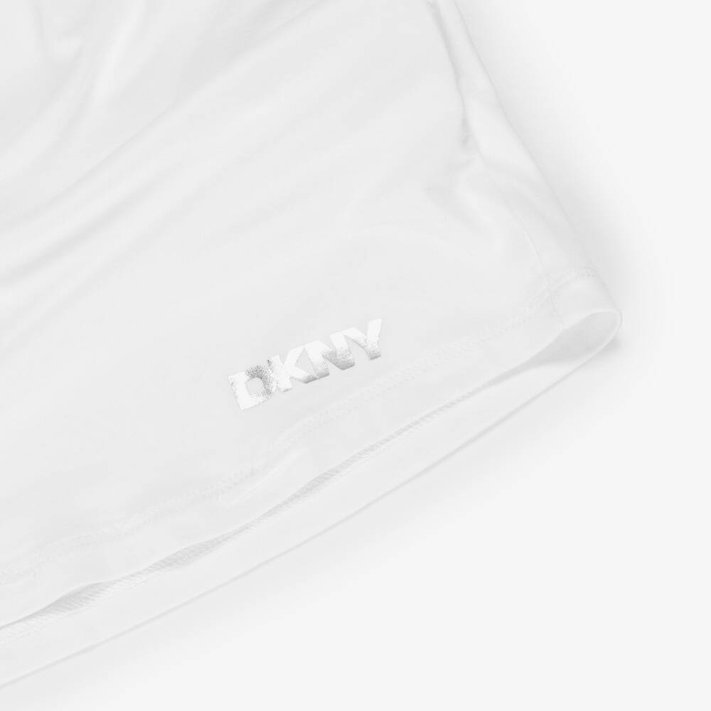 DKNY-Топ с пайетками 2-в-1 бело-серебристый для девочек | Childrensalon