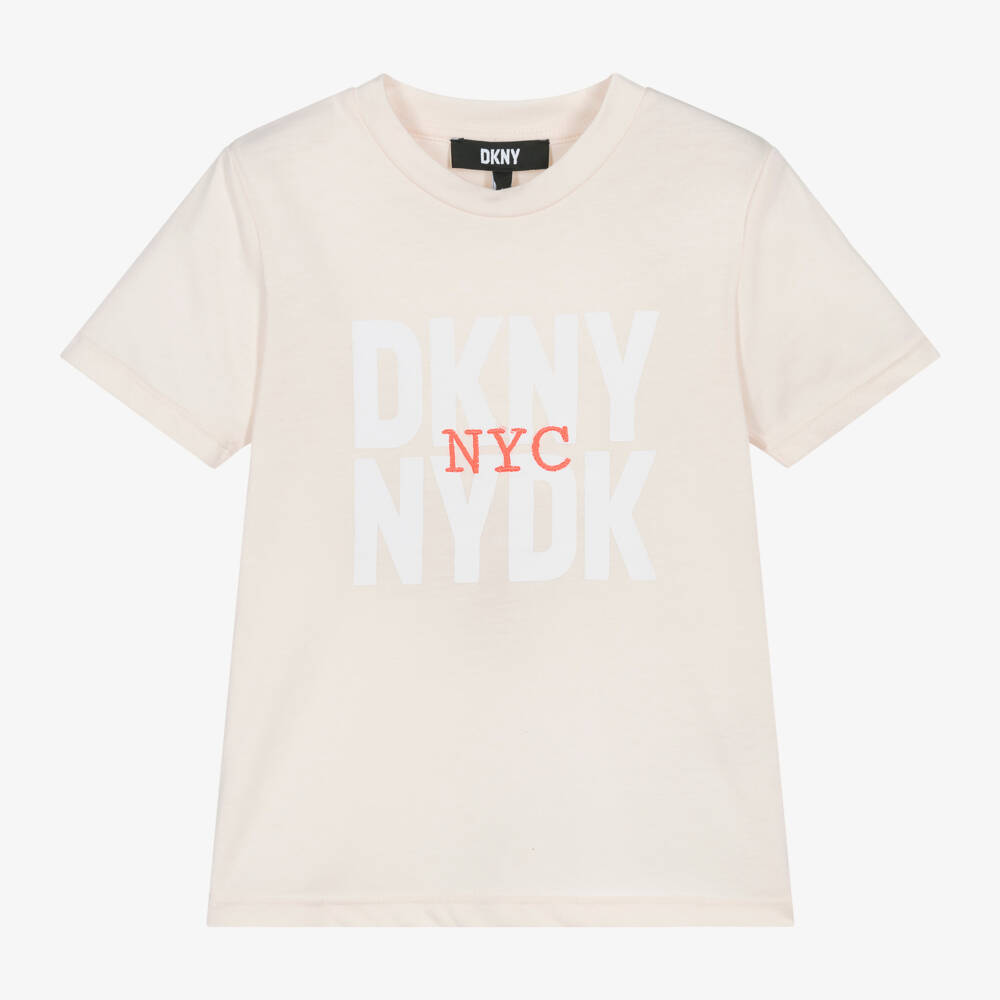 Dkny T-shirt in jersey con logo D62060 main image 1