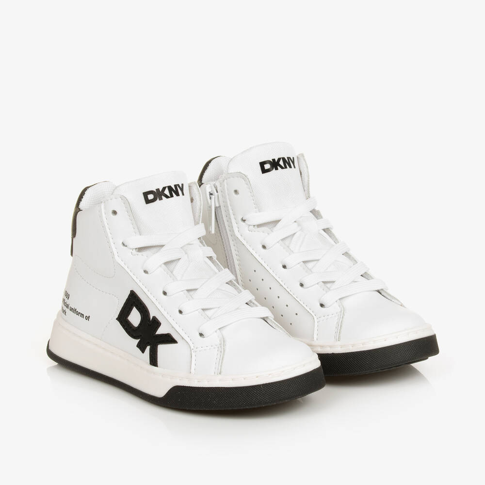 dkny high top trainers