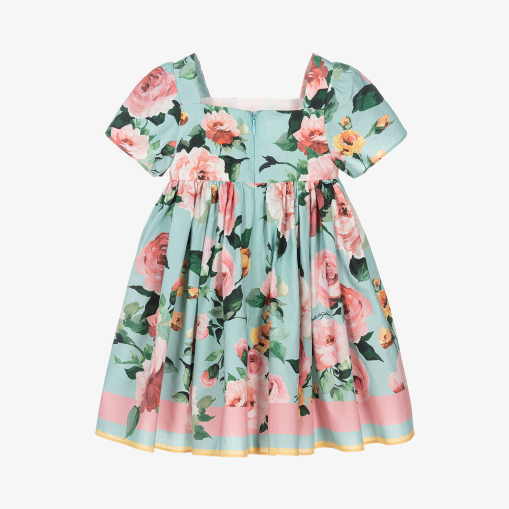 Dolce Gabbana Baby Girls Dress In Offwhite