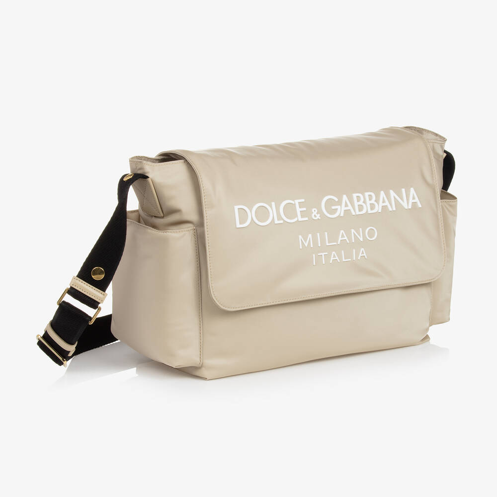 Dolce & Gabbana-Beige Changing Bag (42cm) | Childrensalon