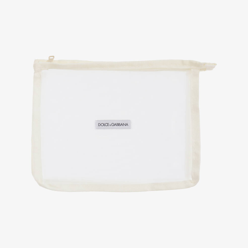 Dolce & Gabbana-Boys Black Crest Logo Swim Shorts | Childrensalon