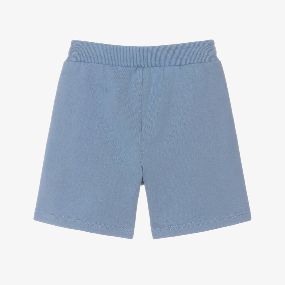 Dolce & Gabbana-Boys Blue Logo Shorts | Childrensalon