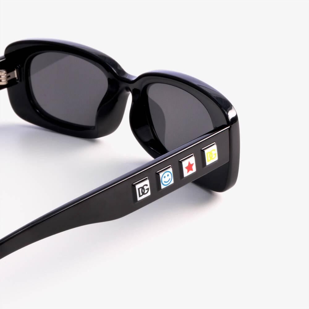 Dolce & Gabbana-نظارات شمسية DG لون أسود للبنات | Childrensalon