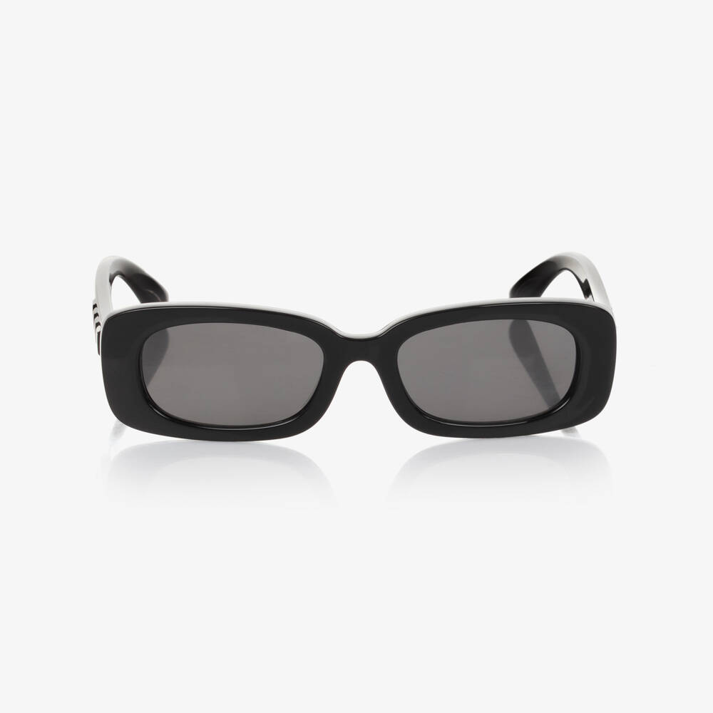 Dolce & Gabbana-Girls Black DG Charms Sunglasses | Childrensalon