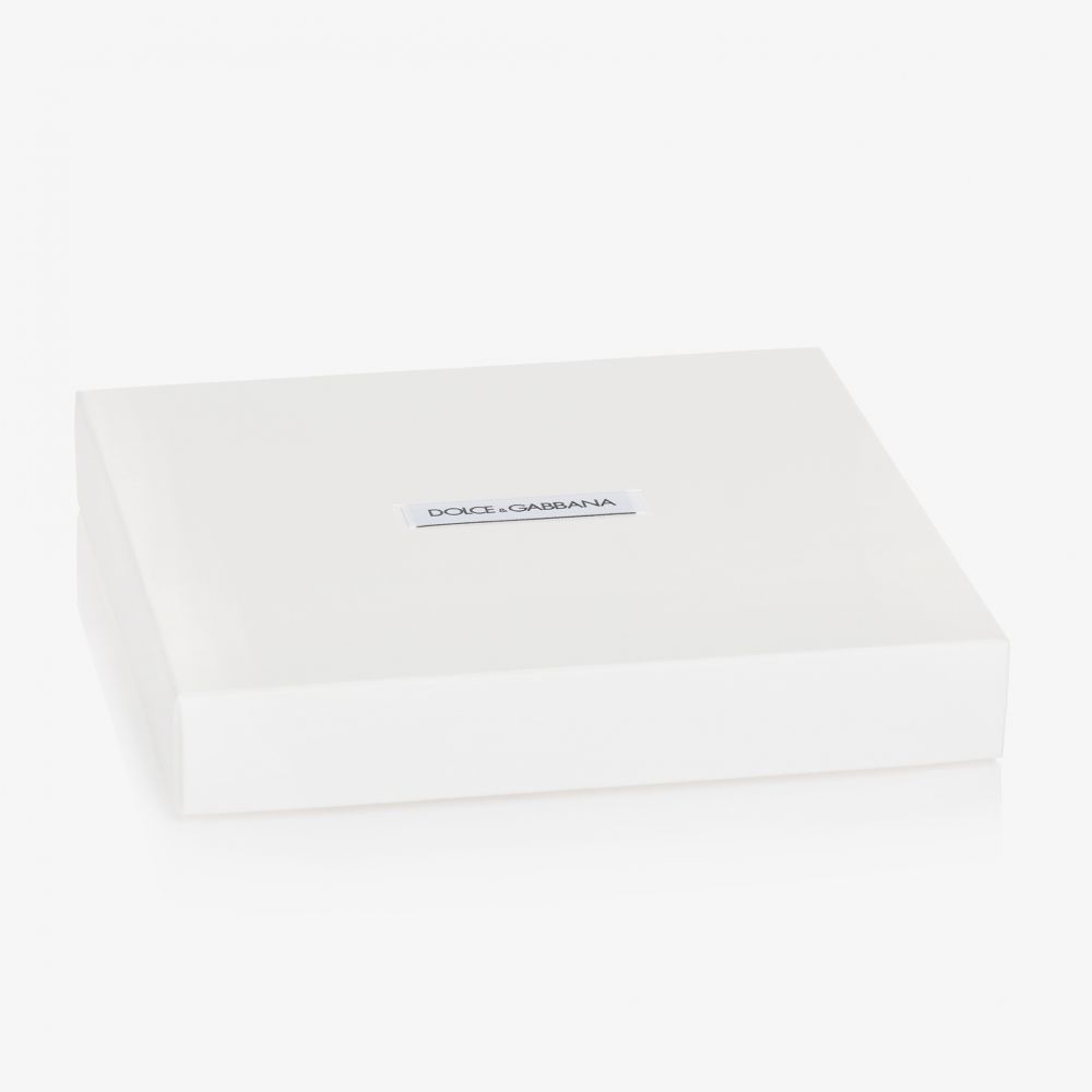 Dolce & Gabbana-Grey Cotton Boxers (2 Pack) | Childrensalon