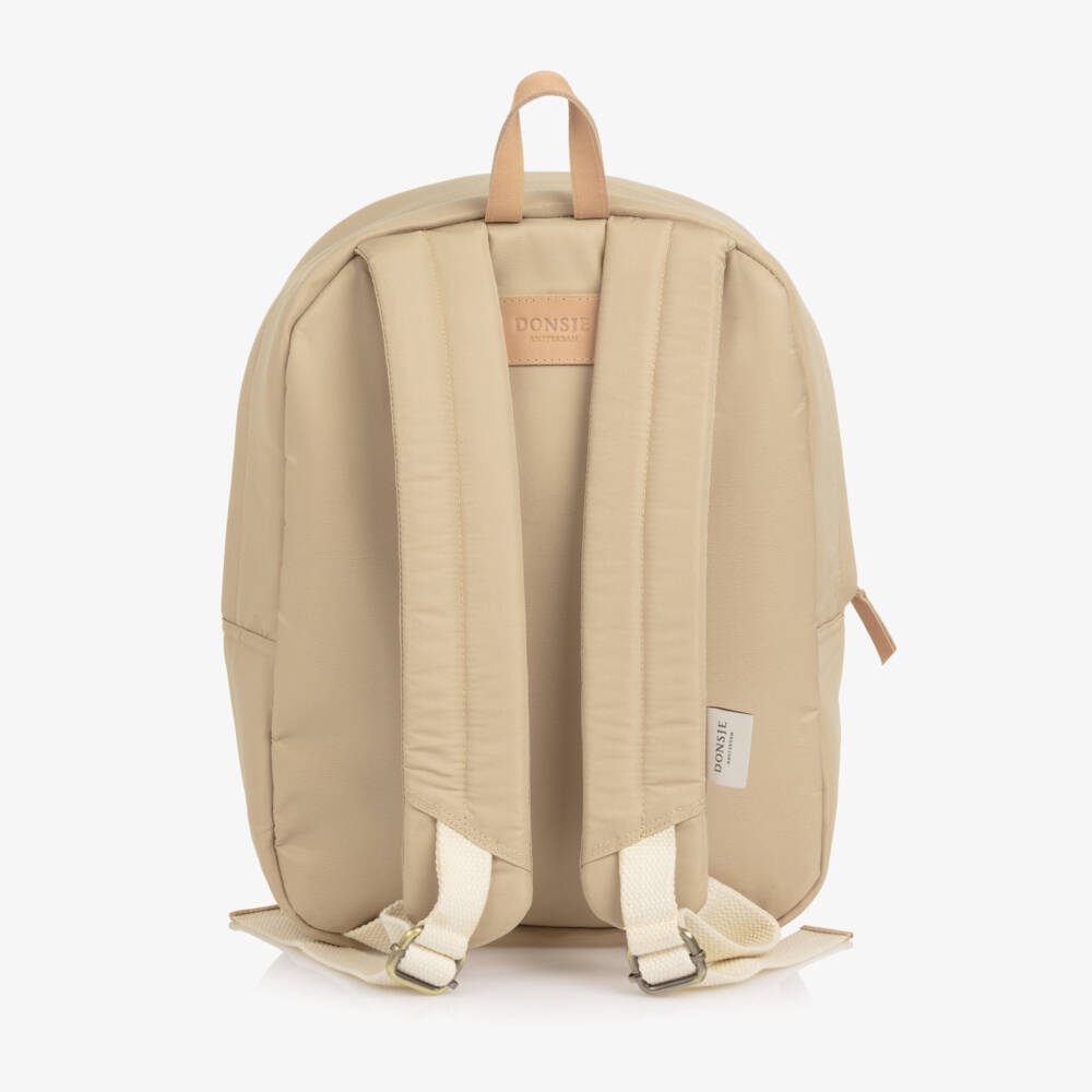 Donsje-Beige Fluffy Bunny Backpack (34cm) | Childrensalon