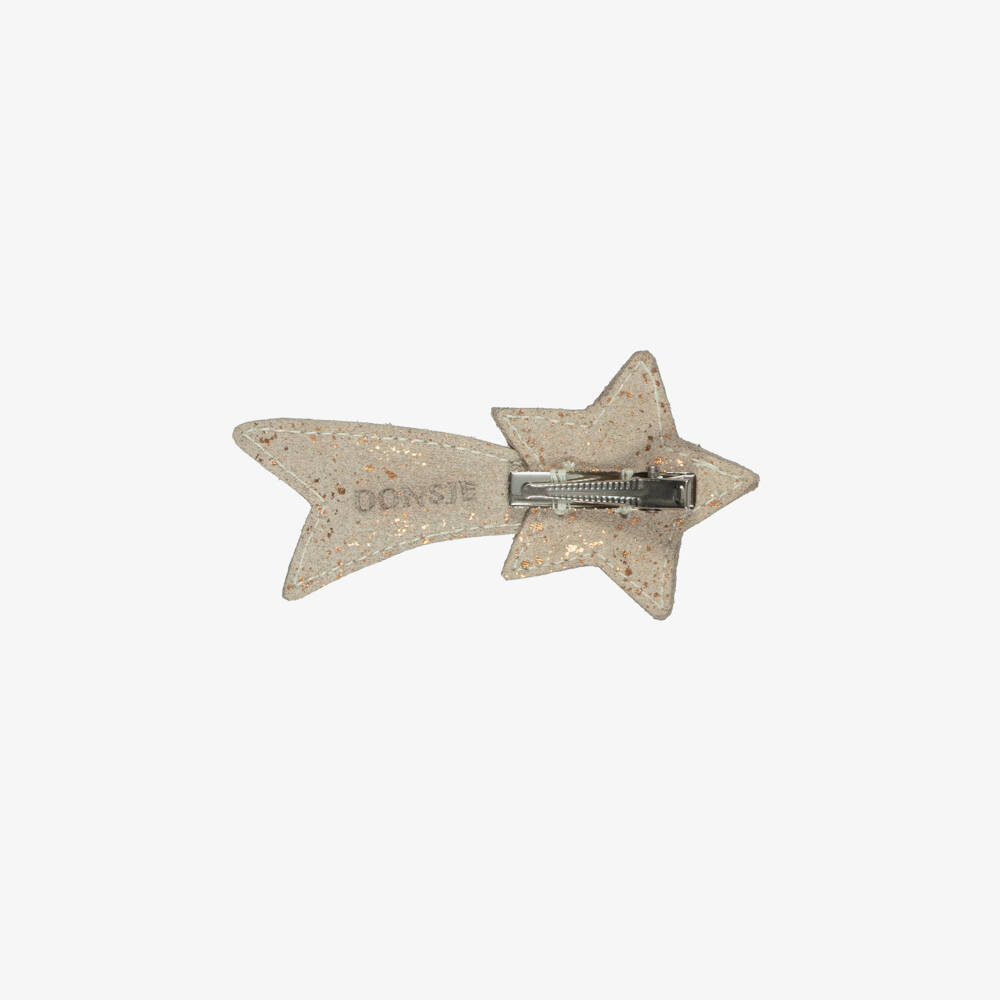 Donsje-Gold Shooting Star Hair Clip (9cm) | Childrensalon
