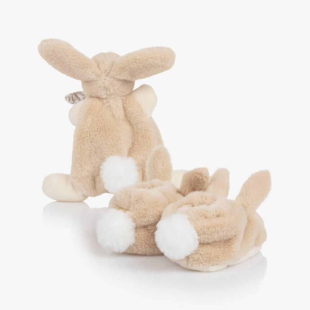 Doudou et Compagnie-طقم دمية لتهدئة الرضع مع شبشب شكل أرنب (15 سم) | Childrensalon