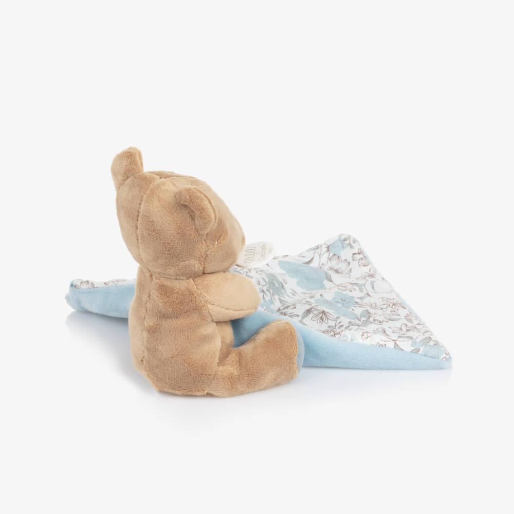 Doudou et Compagnie-Blue Bear Comforter (26cm) | Childrensalon
