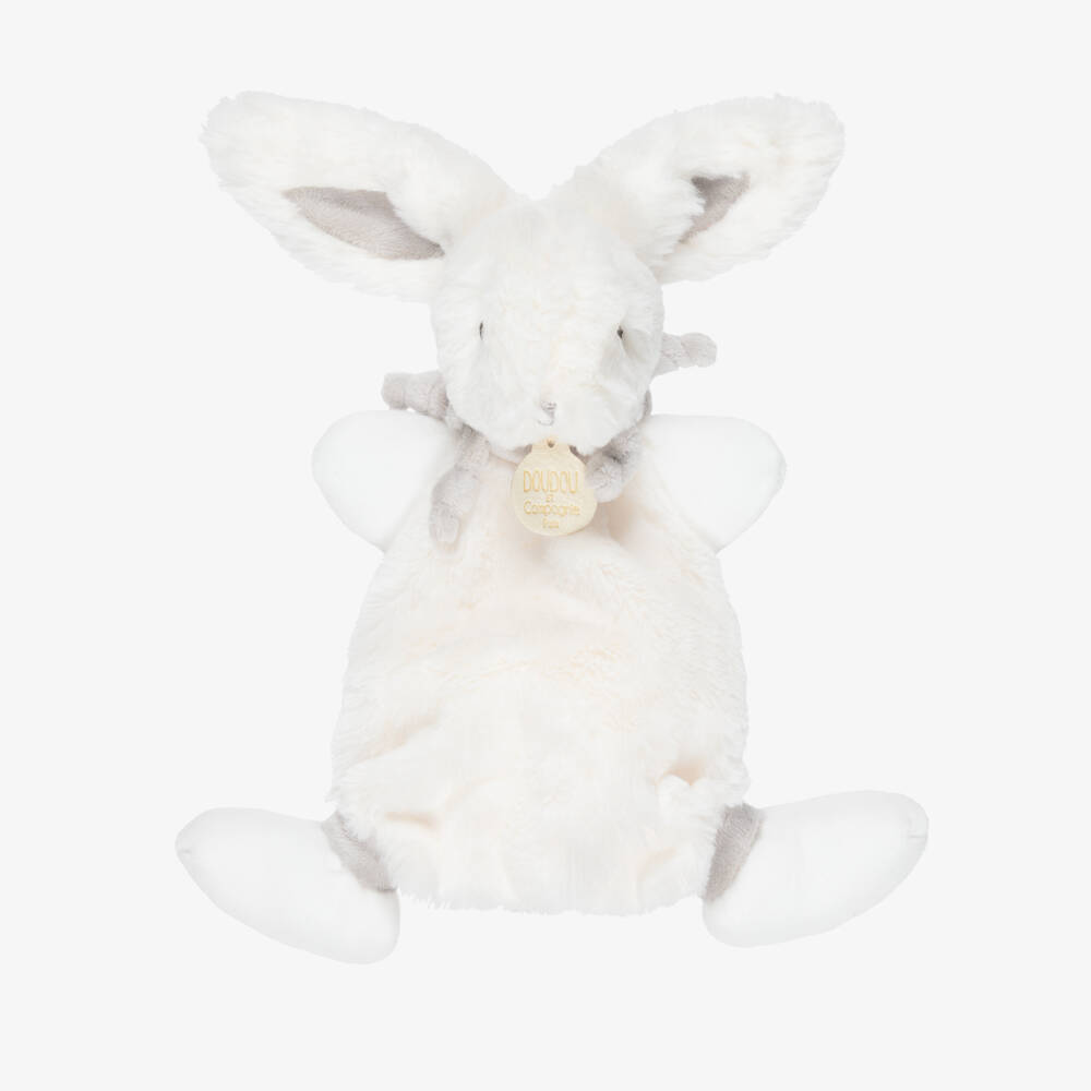 Doudou et Compagnie-Ivory Plush Bunny Doudou (26cm) | Childrensalon