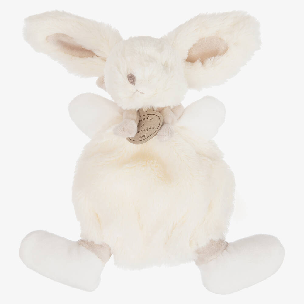 Doudou et Compagnie-Ivory Plush Bunny Doudou (26cm) | Childrensalon