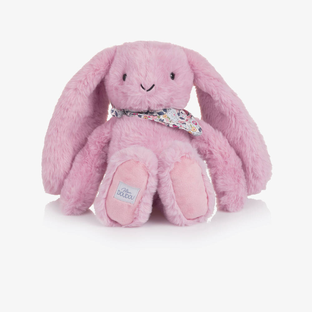 Doudou et Compagnie-Pink Bunny Soft Toy (35cm) | Childrensalon