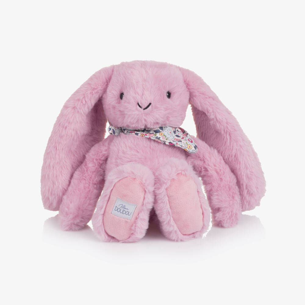 Doudou et Compagnie-لعبة طرية علي شكل أرنب لون زهري (35 سم) | Childrensalon